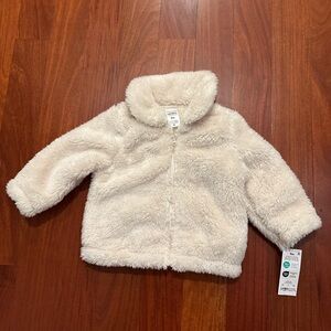 Carter’s Baby Cream Fleece Jacket 9 mo